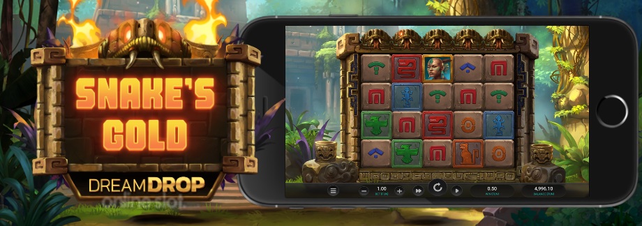 snakes gold dream drop mobile slot