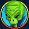 space donkey slot alien symbol