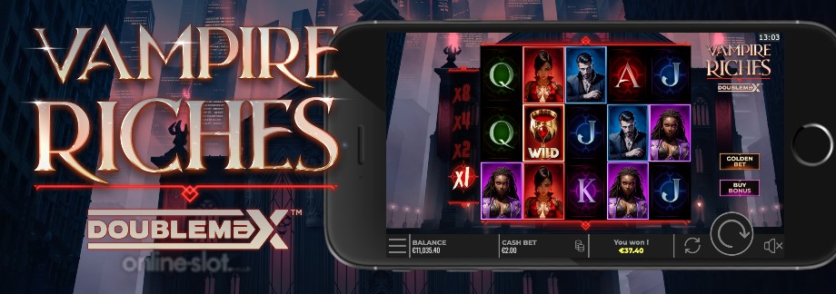 vampire riches doublemax mobile slot