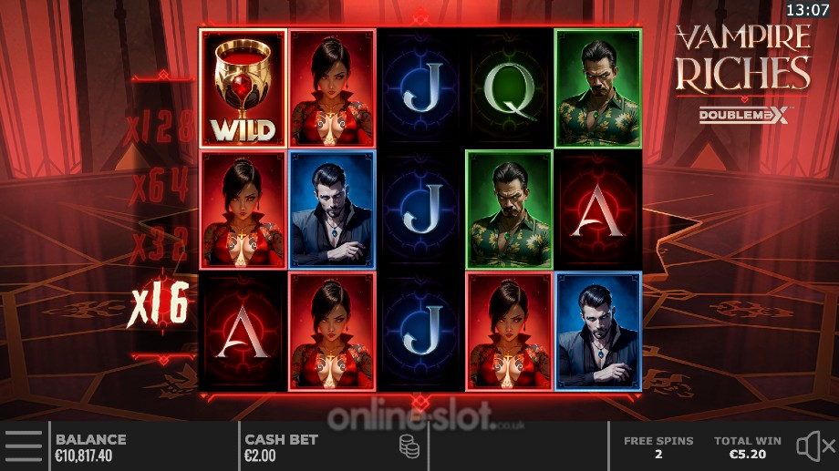 vampire riches doublemax slot free spins