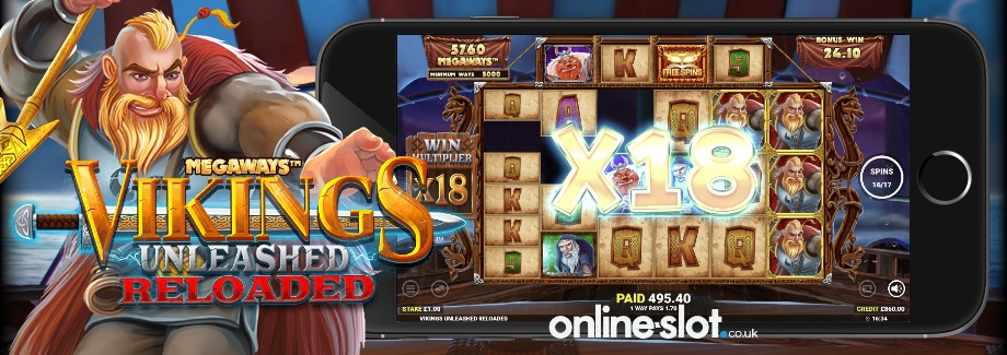 vikings unleashed reloaded mobile slot
