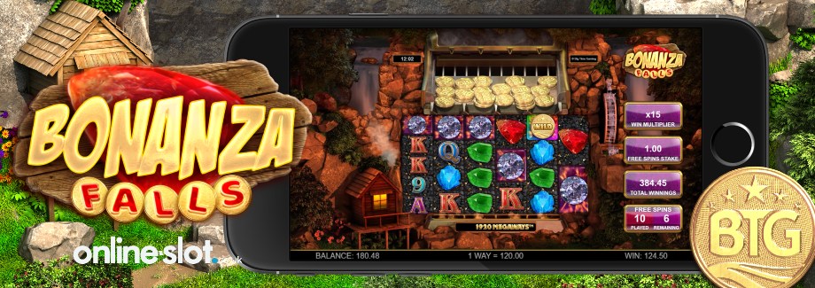 bonanza falls mobile slot