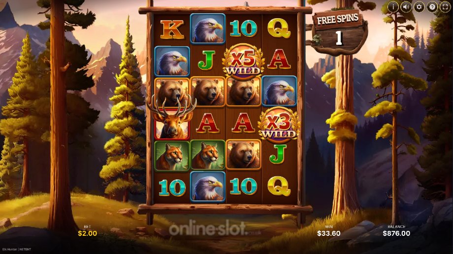 elk hunter slot free spins