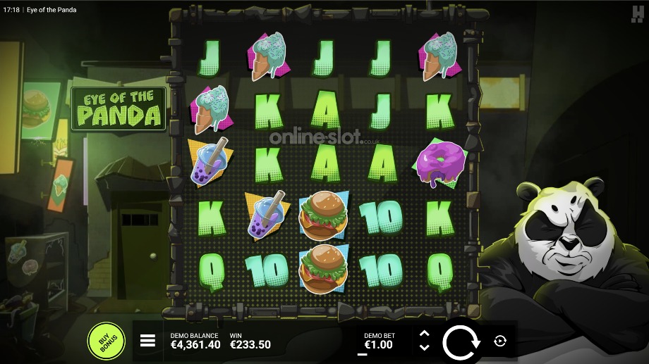 eye of the panda slot base game