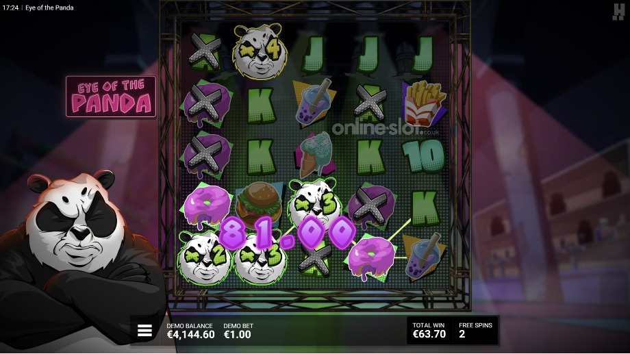 eye of the panda slot jumping pandas bonus feature
