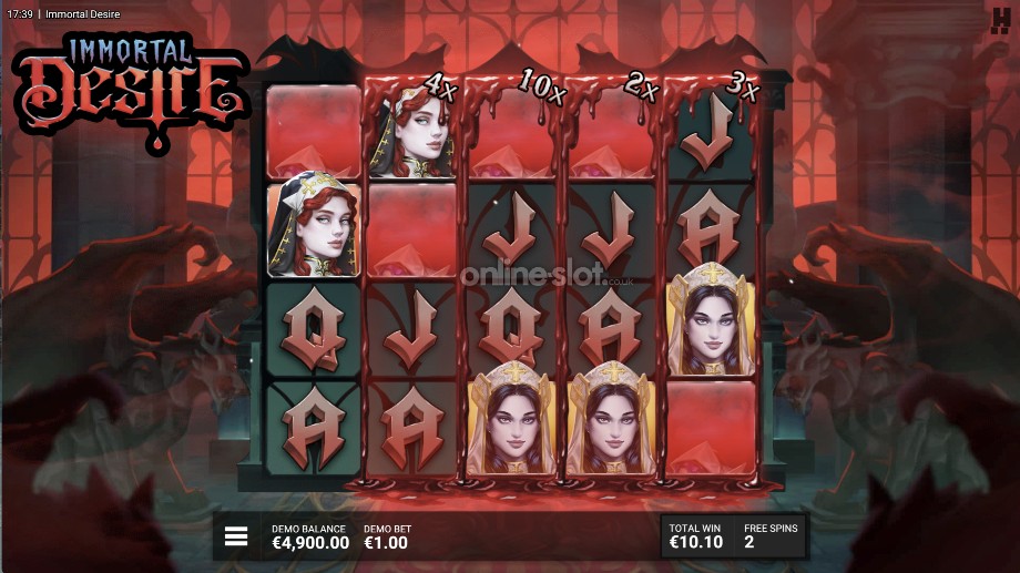 immortal desire slot blood moon bonus feature