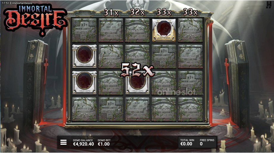 immortal desire slot dark awakening bonus feature