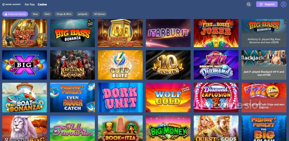 jackie jackpot casino site
