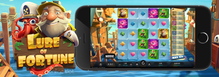 lure of fortune slot base game