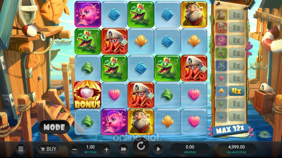 lure of fortune slot base game