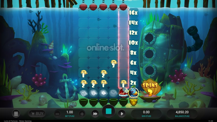 lure of fortune slot free spins