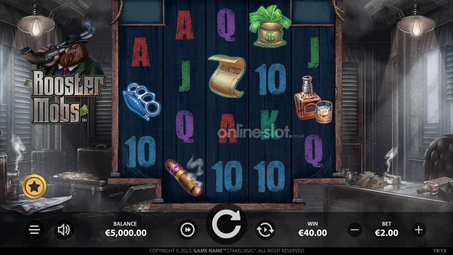 rooster mobs slot base game