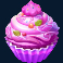 sugar supreme powernudge slot pink cupcake symbol
