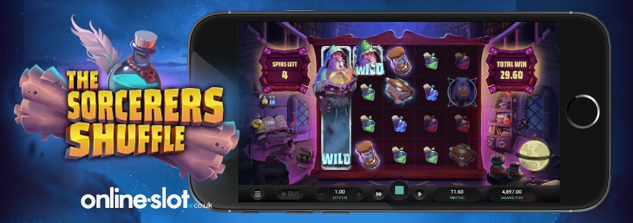 the sorcerers shuffle mobile slot