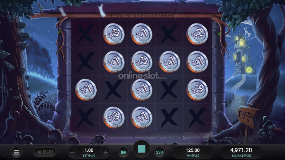 the sorcerers shuffle slot enchanted forest feature