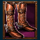 the wild gang slot cowboy boots symbol