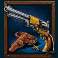 the wild gang slot pistol symbol