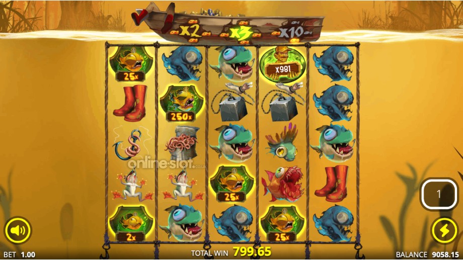ugliest catch slot honey hole spins feature