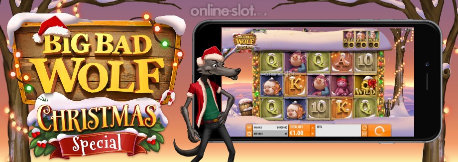 big bad wolf christmas special mobile slot