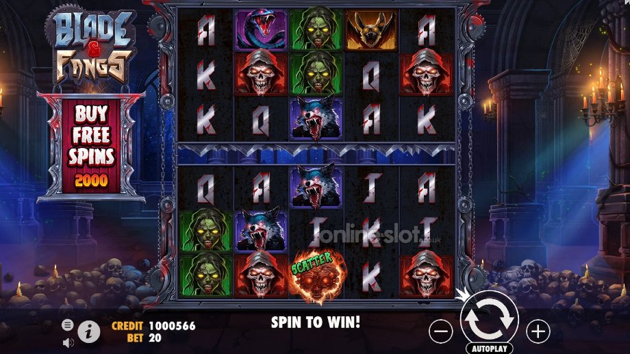 blade & fangs slot base game