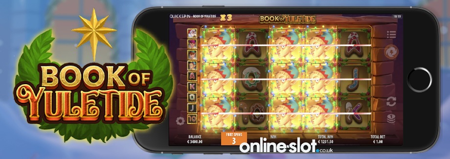 book of yuletide mobile slot