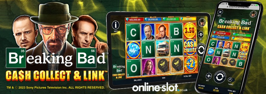 breaking bad cash collect and link mobile slot