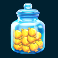 candy jar clusters slot yellow bonus candy scatter symbol
