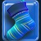 christmas catch slot blue stockiung symbol