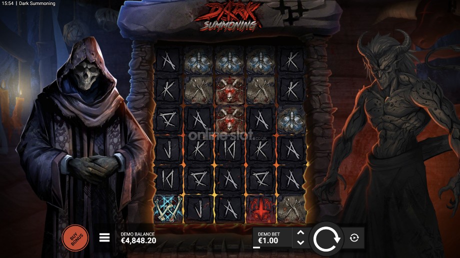 dark summoning slot base game