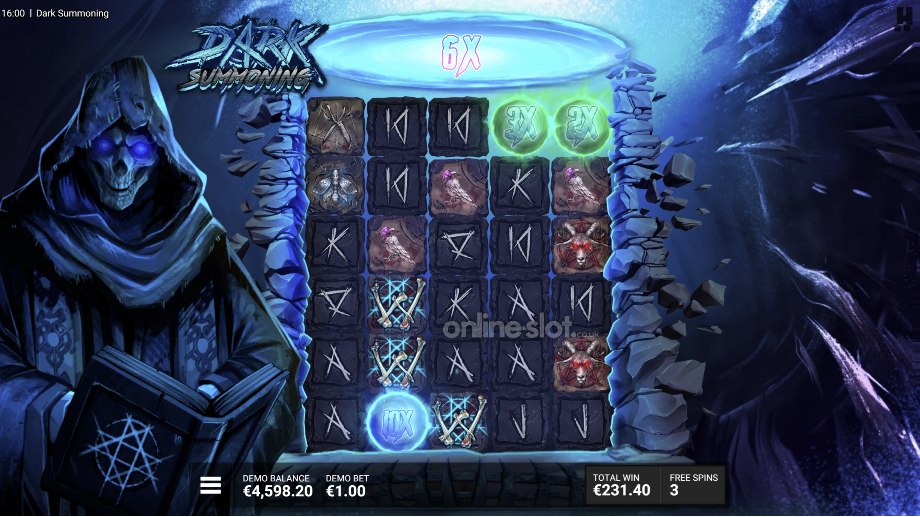 dark summoning slot rise to salvation bonus feature