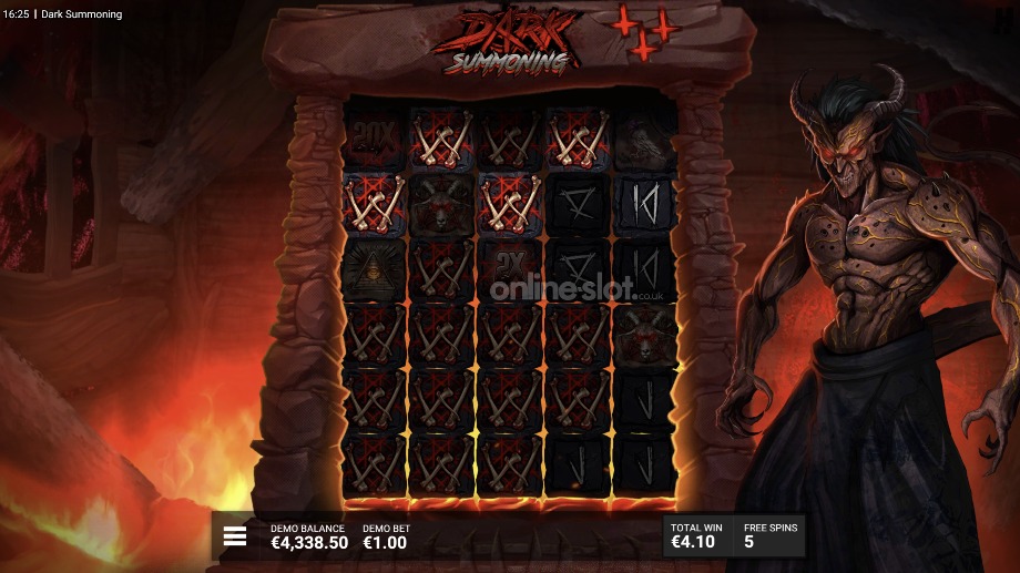 dark summoning slot trail by hellfire bonus feature