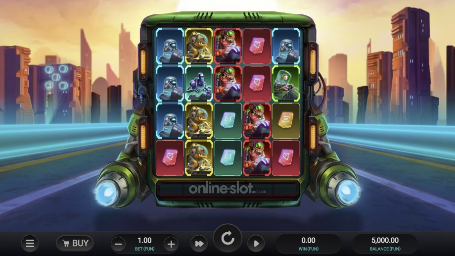 galactic racers dream drop slot base game