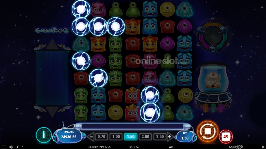gargantoonz slot quantum wilds feature