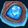 gem crush slot framed blue gem symbol