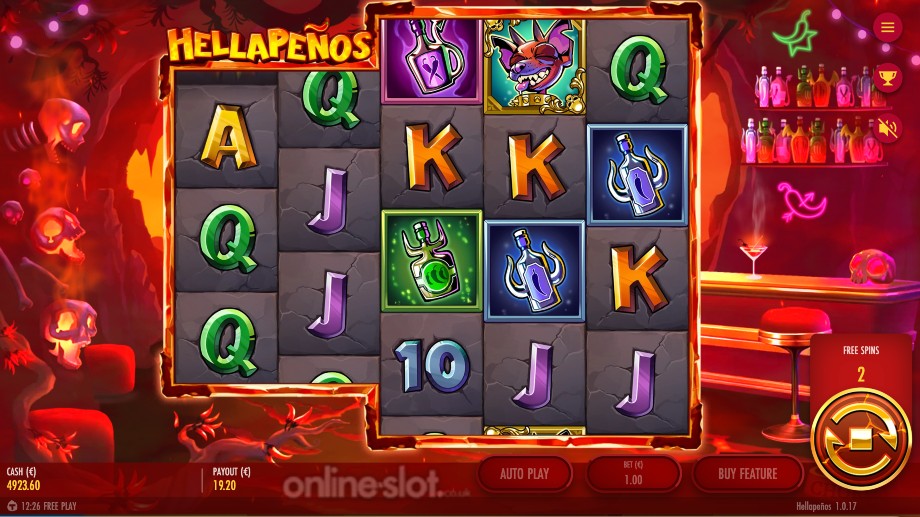 hellapenos slot free spins