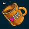 nine to five slot coffee mug symbol