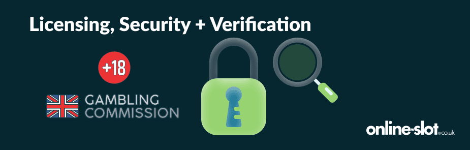 online casinos licensing security verification