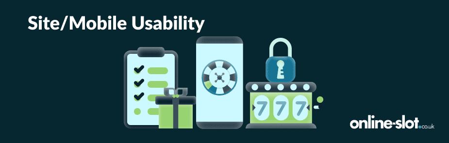 online casinos site mobile usability