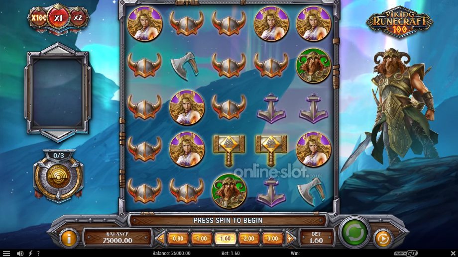 viking runecraft 100 slot base game