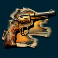 2 wild 2 die slot gun symbol