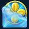 5 frozen charms megaways slot blue coin symbol