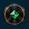 cygnus 4 slot green gemstone symbol
