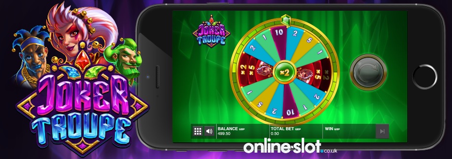 joker troupe mobile slot