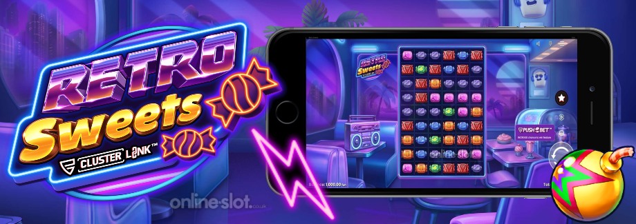 retro sweets mobile slot