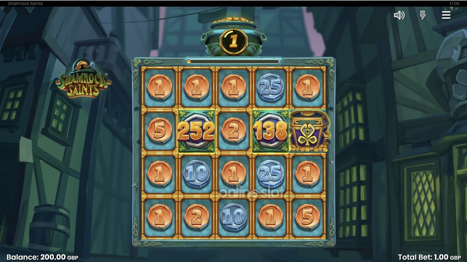 shamrock saints slot leprechaun reveal feature