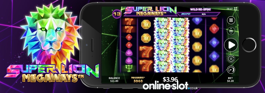 super lion megaways mobile slot