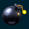 7 gold fruits slot cash bomb symbol