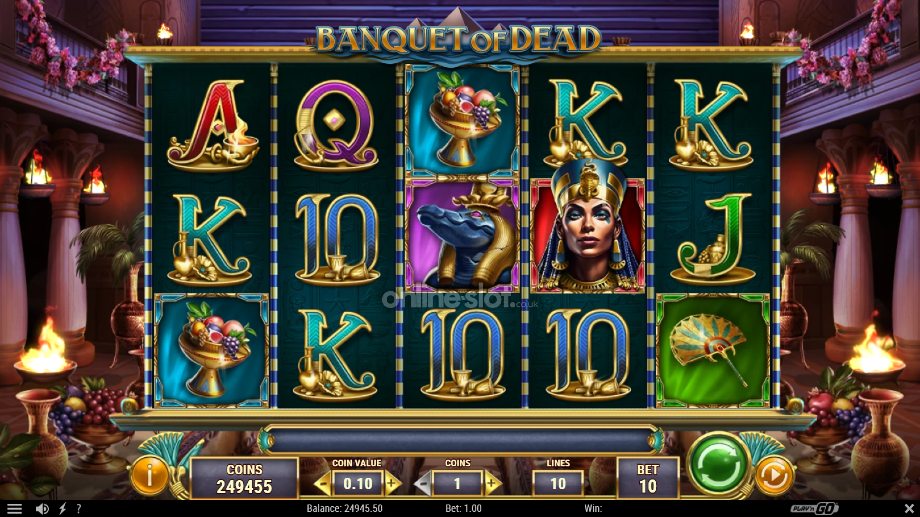 banquet of dead slot base game