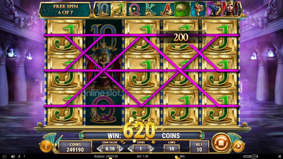 banquet of dead slot free spins feature