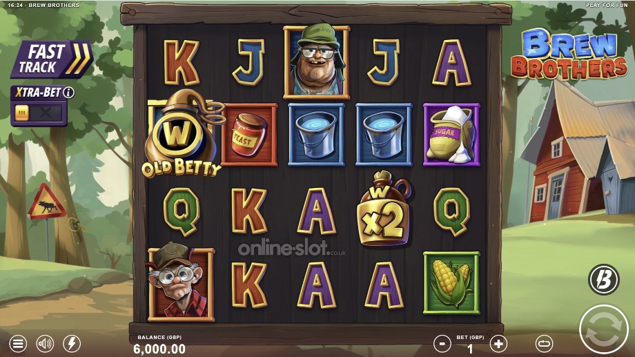 brew brothers slot base game